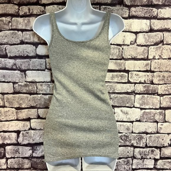 Eileen Fisher Gray Scoop Neck Tank Size XS - Picture 5 of 8